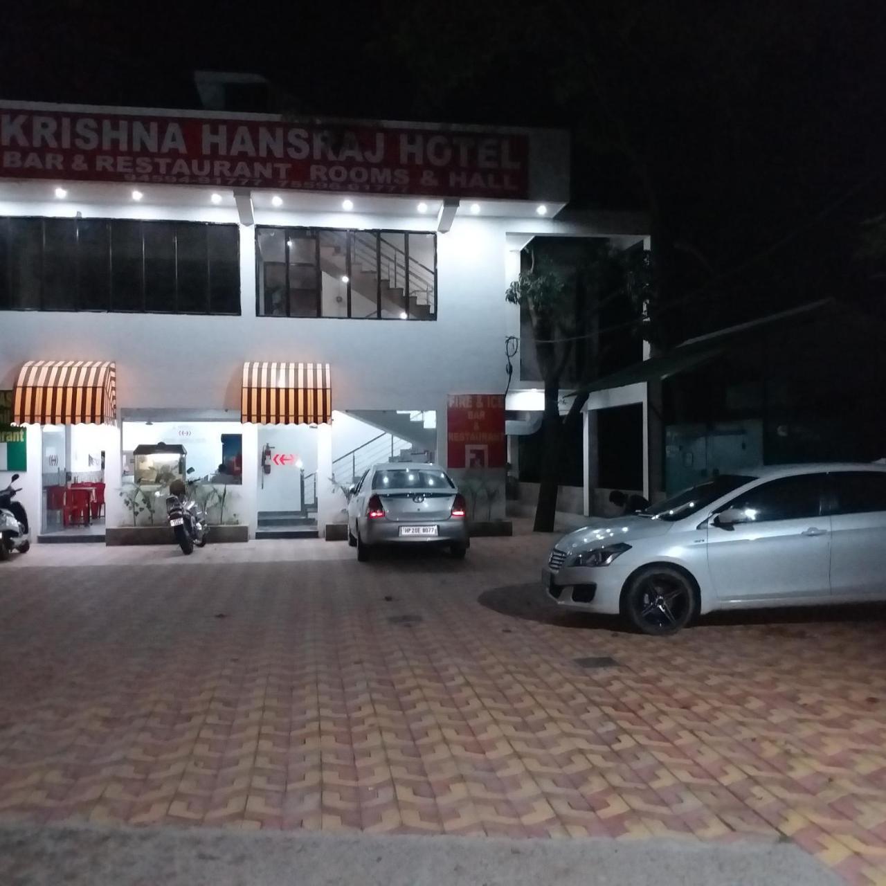 Krishna Hansraj Hotel Una  Bagian luar foto